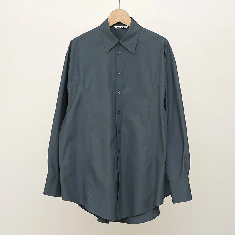 AURALEE】新作シャツHIGH COUNT FINX OX DOLMAN SLEEVE SHIRTS｜THIRTY