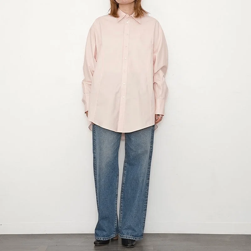 AURALEE】新作シャツHIGH COUNT FINX OX DOLMAN SLEEVE SHIRTS｜THIRTY