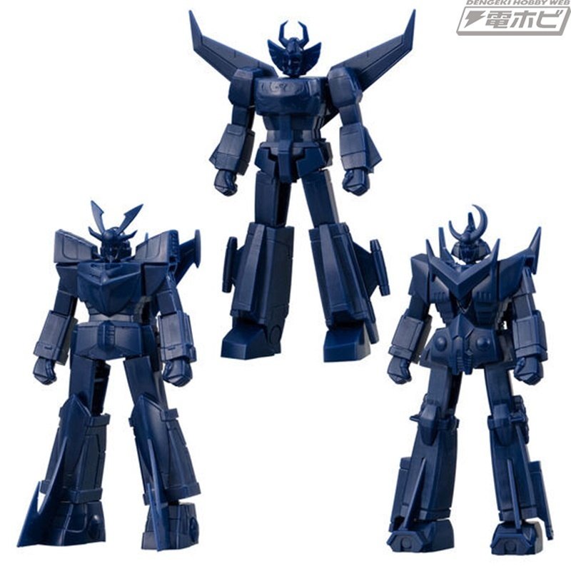 歴代SMPシリーズを単色プラキット、全高約80ミリでプラキット化した