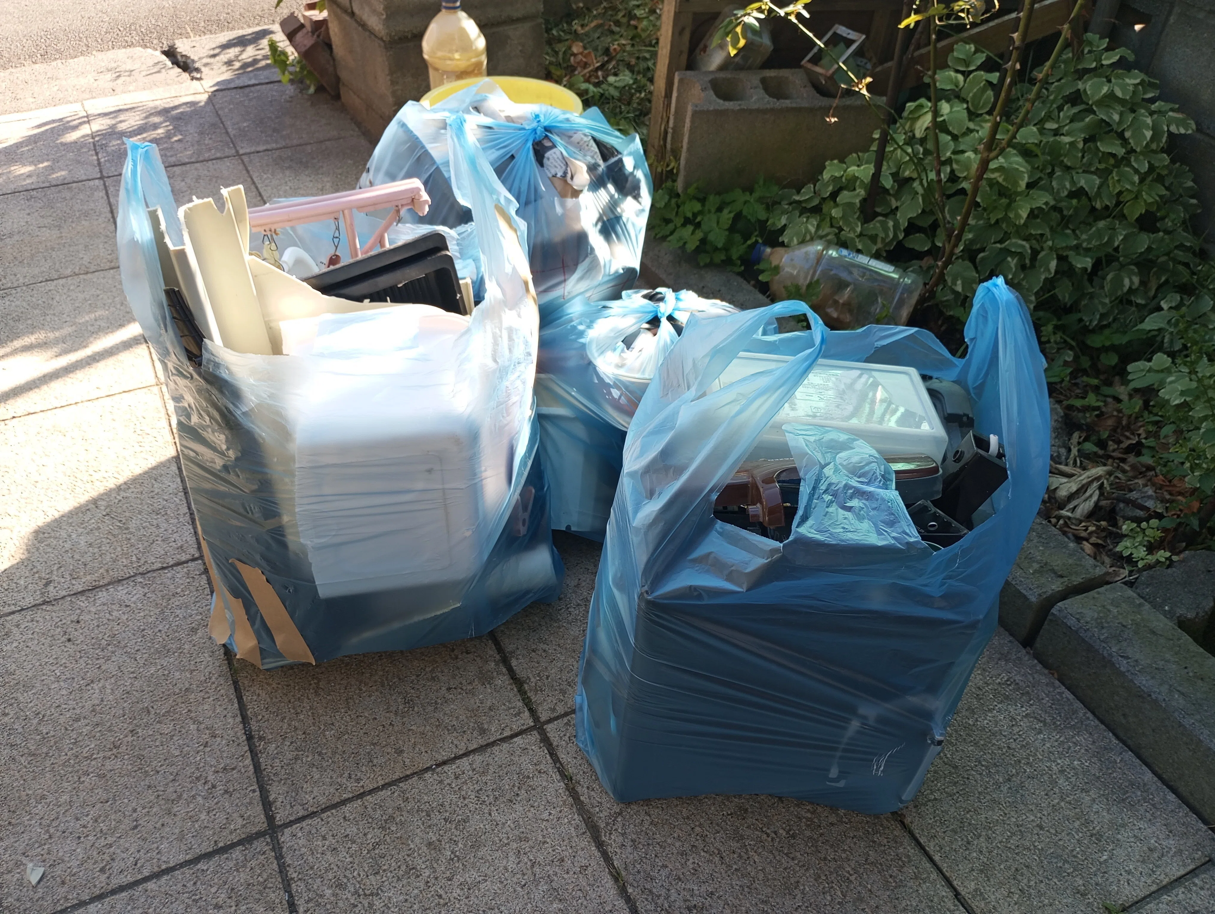 自宅のプラスチック製品を断捨離。環境保護にちょい関心もった