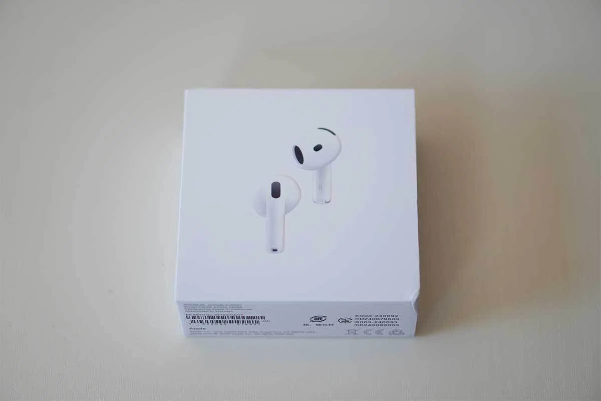 Apple Air Pods4 アクティブノイズキャンセリング搭載 持ち込ん