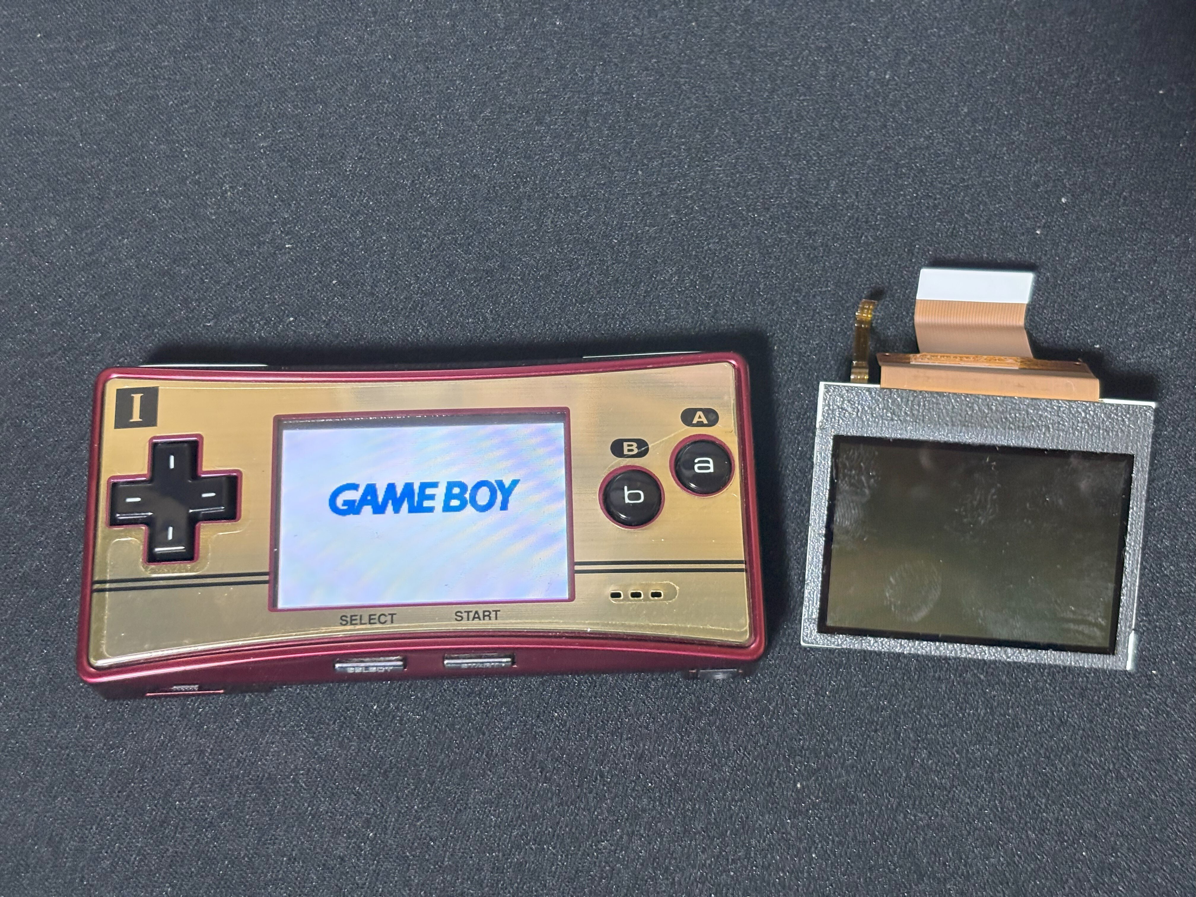 ゲームボーイミクロ液晶交換|忍 ゲームボーイミクロ液晶交換|忍
