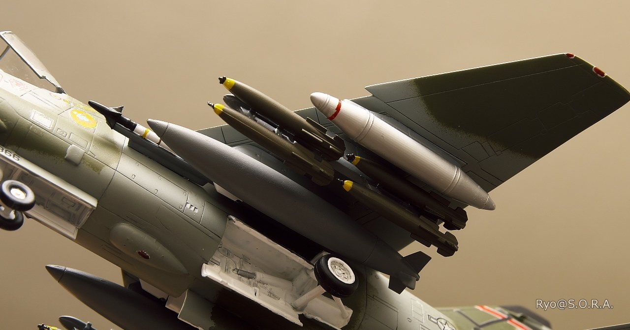 プラモデル製作記 イタレリ 1/72 A-7D 