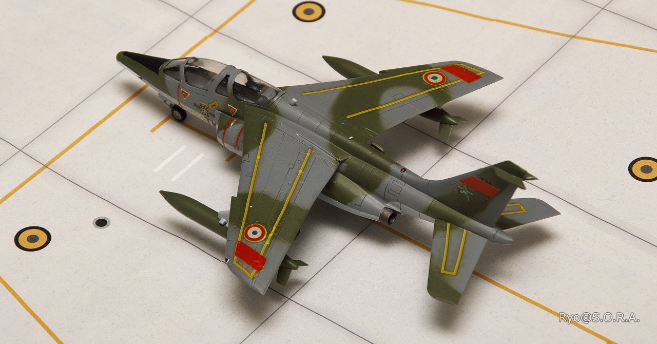プラモデル製作記 フジミ 1/72 アルファジェットE｜Ryo@S.O.R.A.