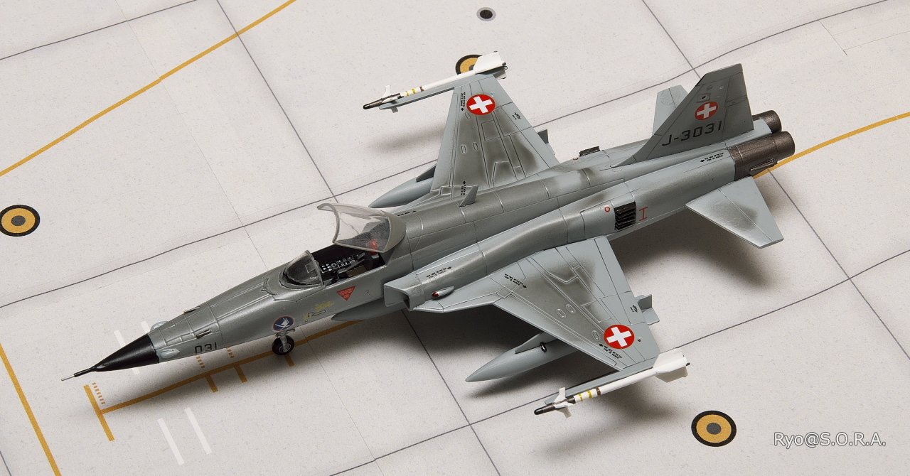 プラモデル製作記 ホビーボス 1/72 F-5E タイガーII |Ryo@S.O.R.A. プラモデル製作記 ホビーボス 1/72 F-5E タイガーII |Ryo@S.O.R.A.