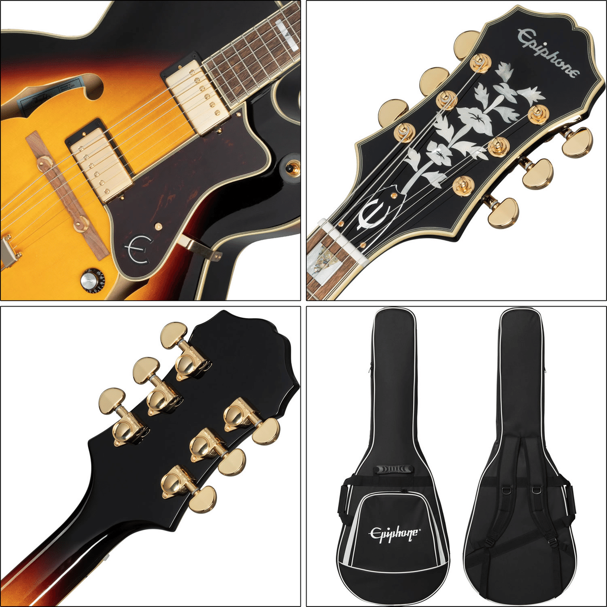 王道VSカラー!究極のジャズギターと称される、エピフォン 王道VSカラー!究極のジャズギターと称される、エピフォン