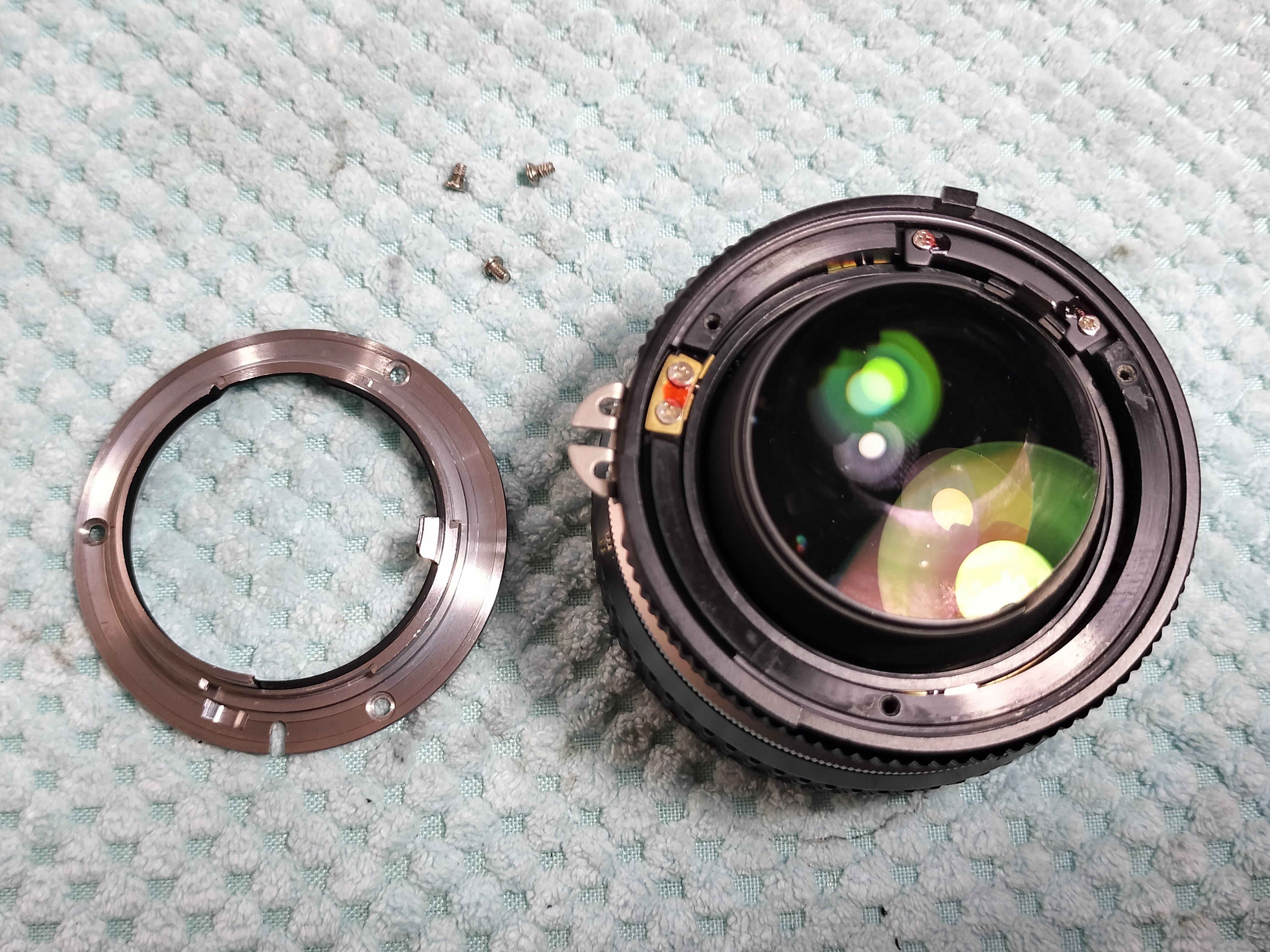 Mamiya Sekor C 45mm F/2.8の分解|フィルムカメラ修理のアクア Mamiya Sekor C 45mm F/2.8の分解|フィルムカメラ修理のアクア