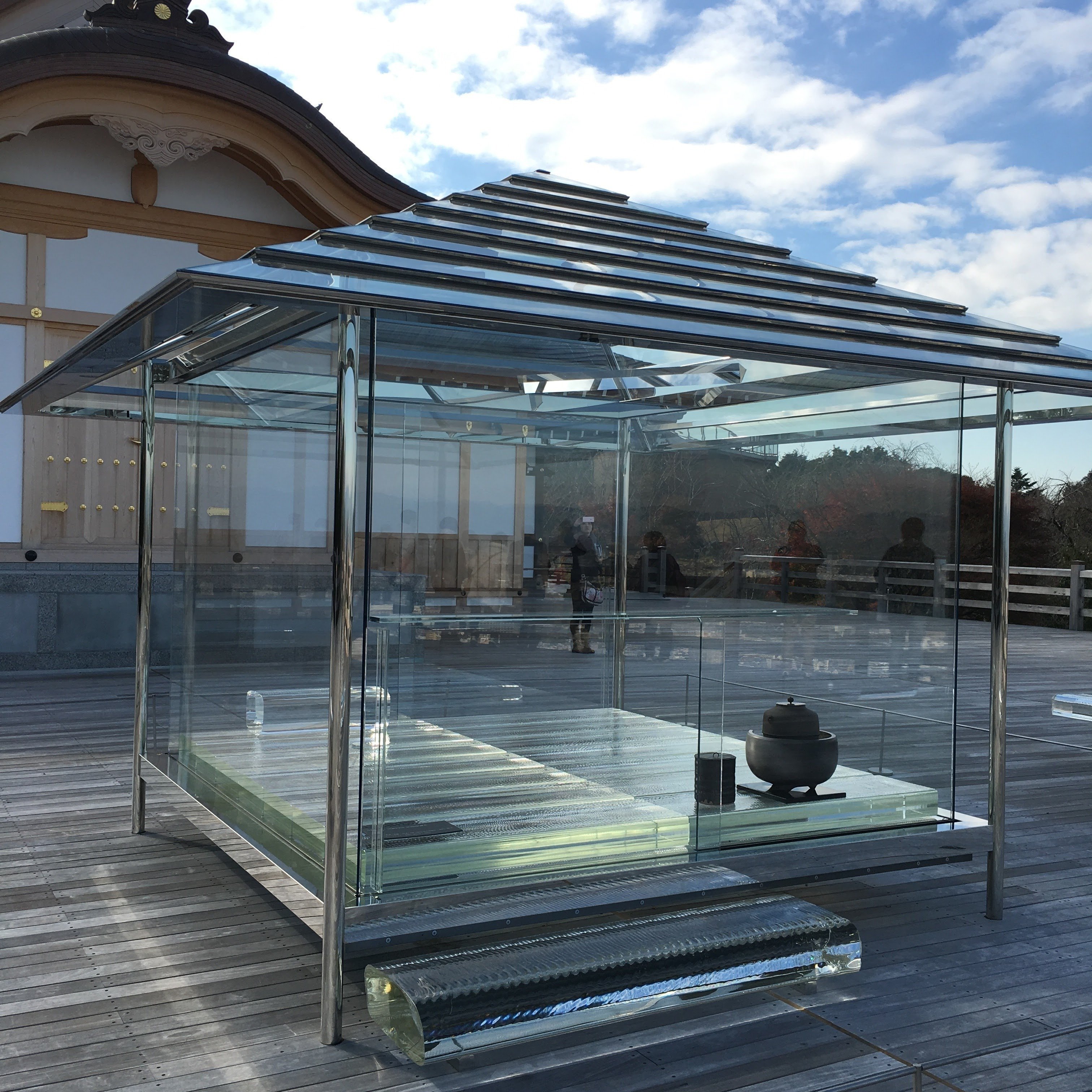 2つのガラスの茶室 光庵と聞鳥庵｜Yukyの美術・建築日記