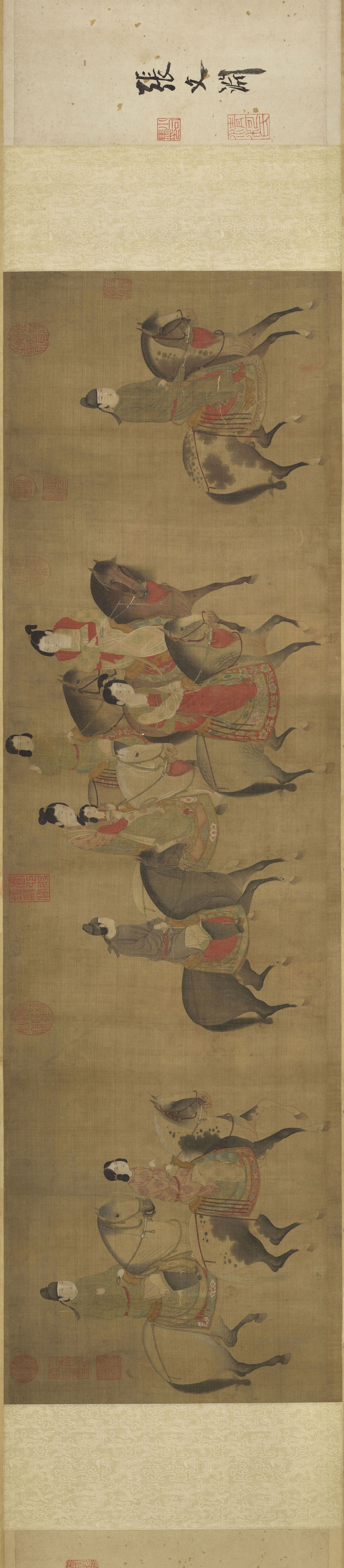 中国・北宋の白描画家・李公麟について……講談師風の語り口で、AI