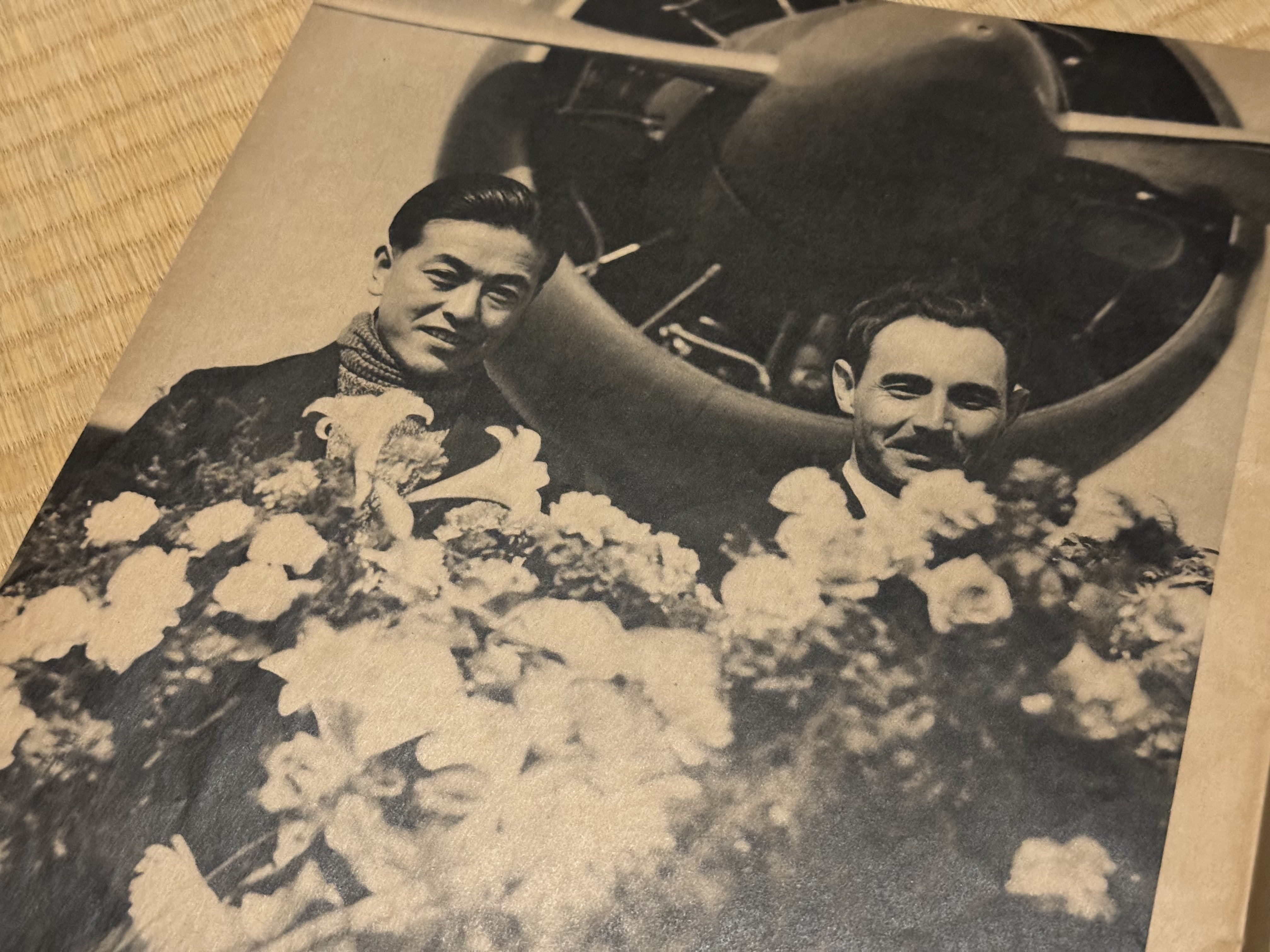 限定 記念 絵葉書 戦時中 亜欧連絡記録大飛行1937年 です。 神風”亜欧記録大飛行 飯沼操縦士 塚越機関士 神風号 | ToMuCo