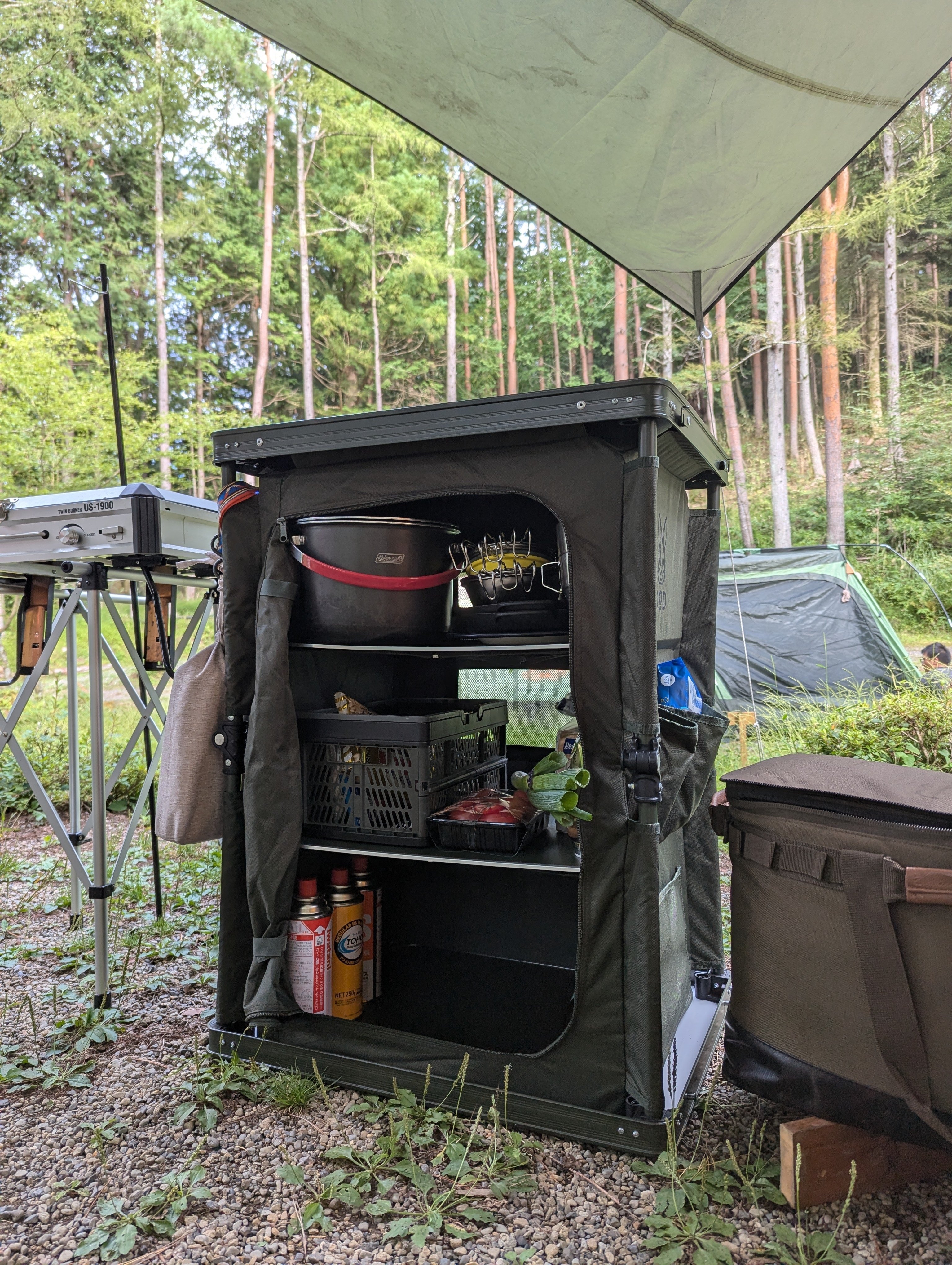 キャンプギア】DODキッチンテーブル、買ってよかった！組み立て