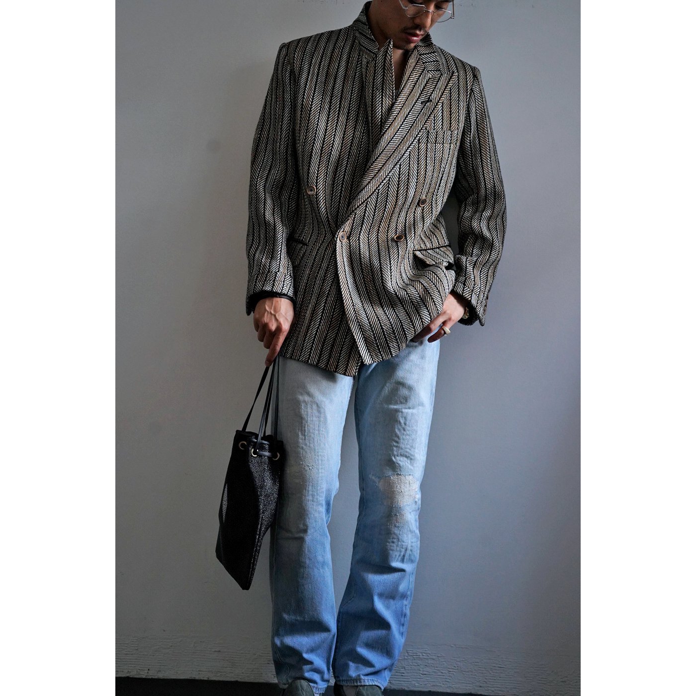 お*ゆ様 【O'DEM オデム】Interior Beige　シングルジャケット O'DEM オデム】Interior Beige -kiretto 通販、オンライン