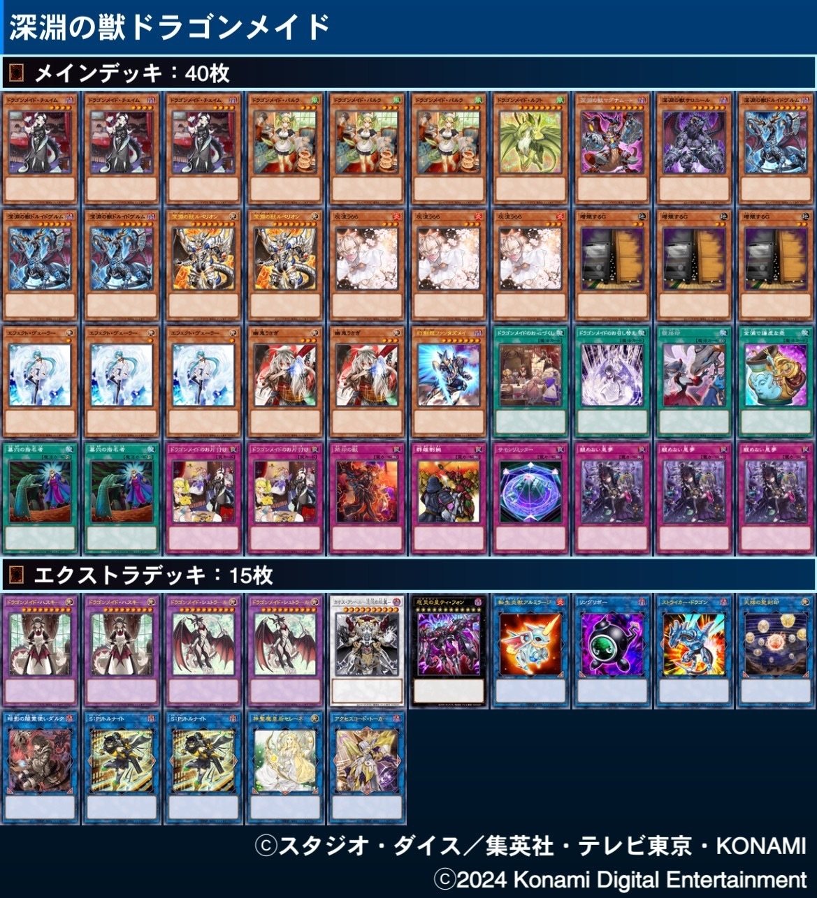 遊戯王マスターデュエル】今更になって深淵の獣ドラゴンメイドで