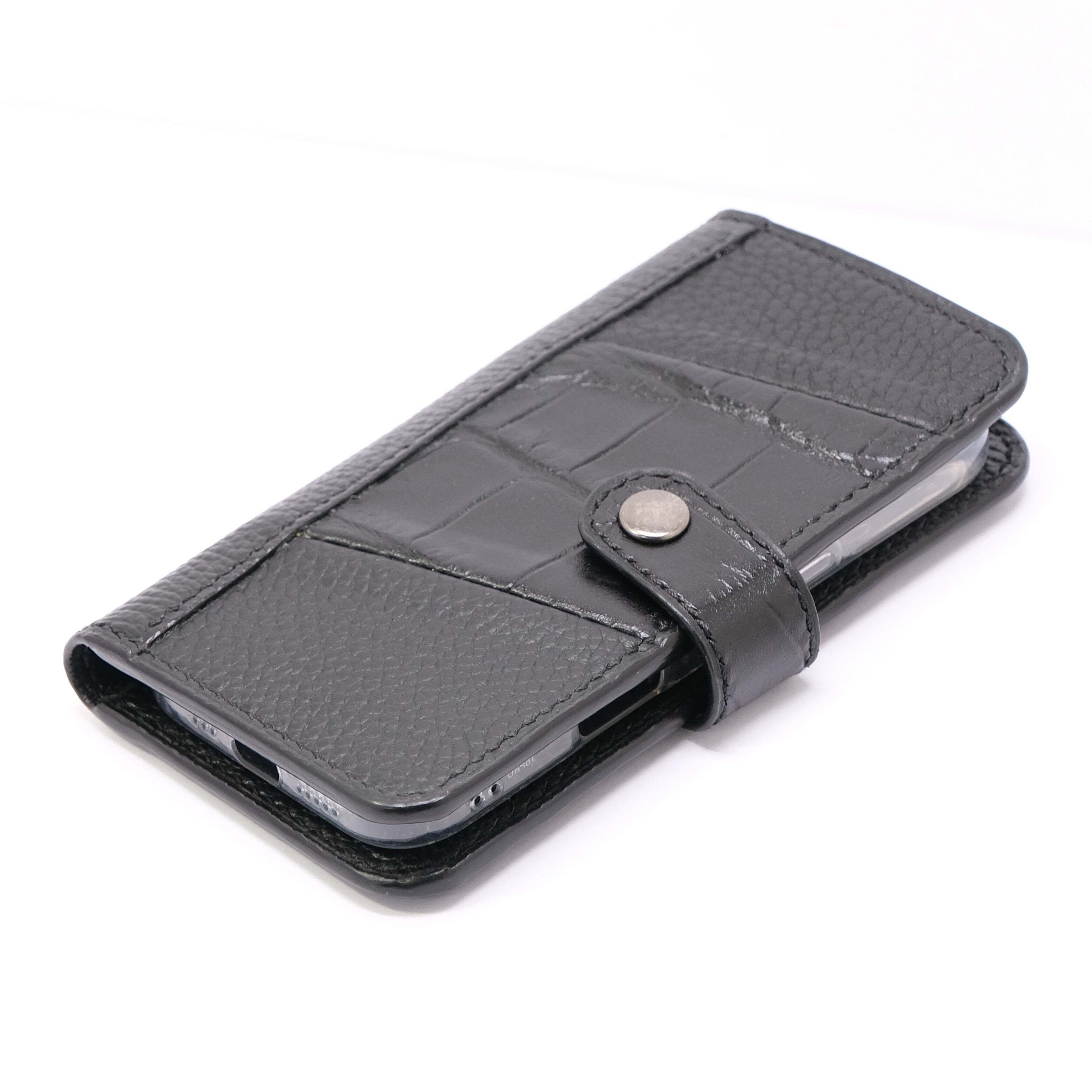 レザークラフト作品363~iPhone16Proケース【割り伏せ縫い レザークラフト作品363~iPhone16Proケース【割り伏せ縫い