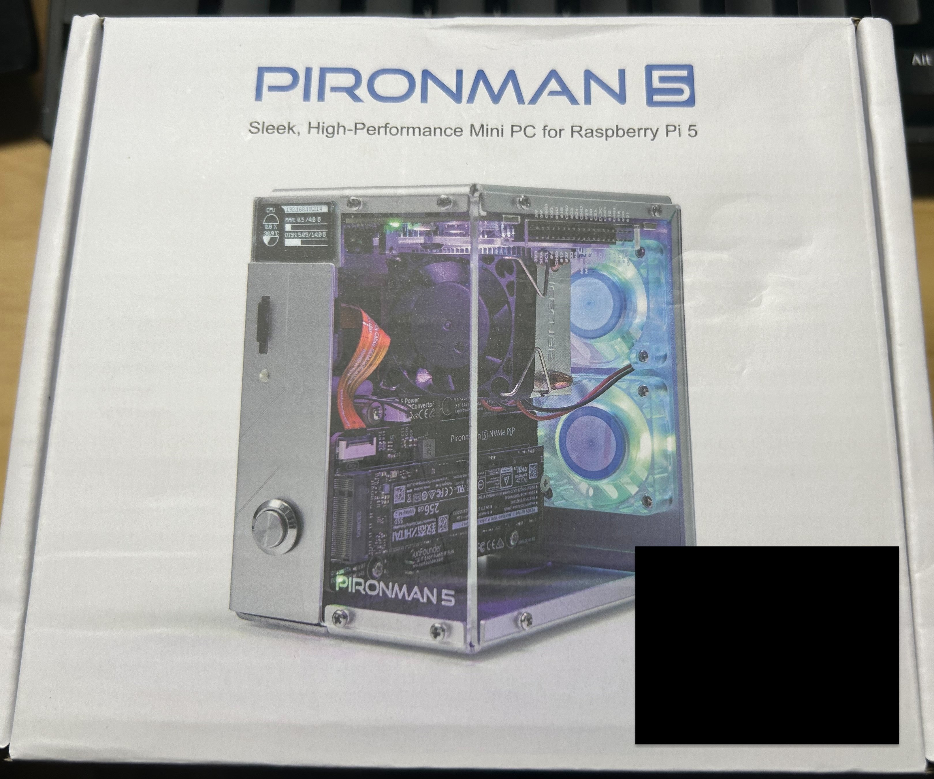 Raspberry pi 5用ケース「Pironman 5」購入レビュー｜kuwaharu