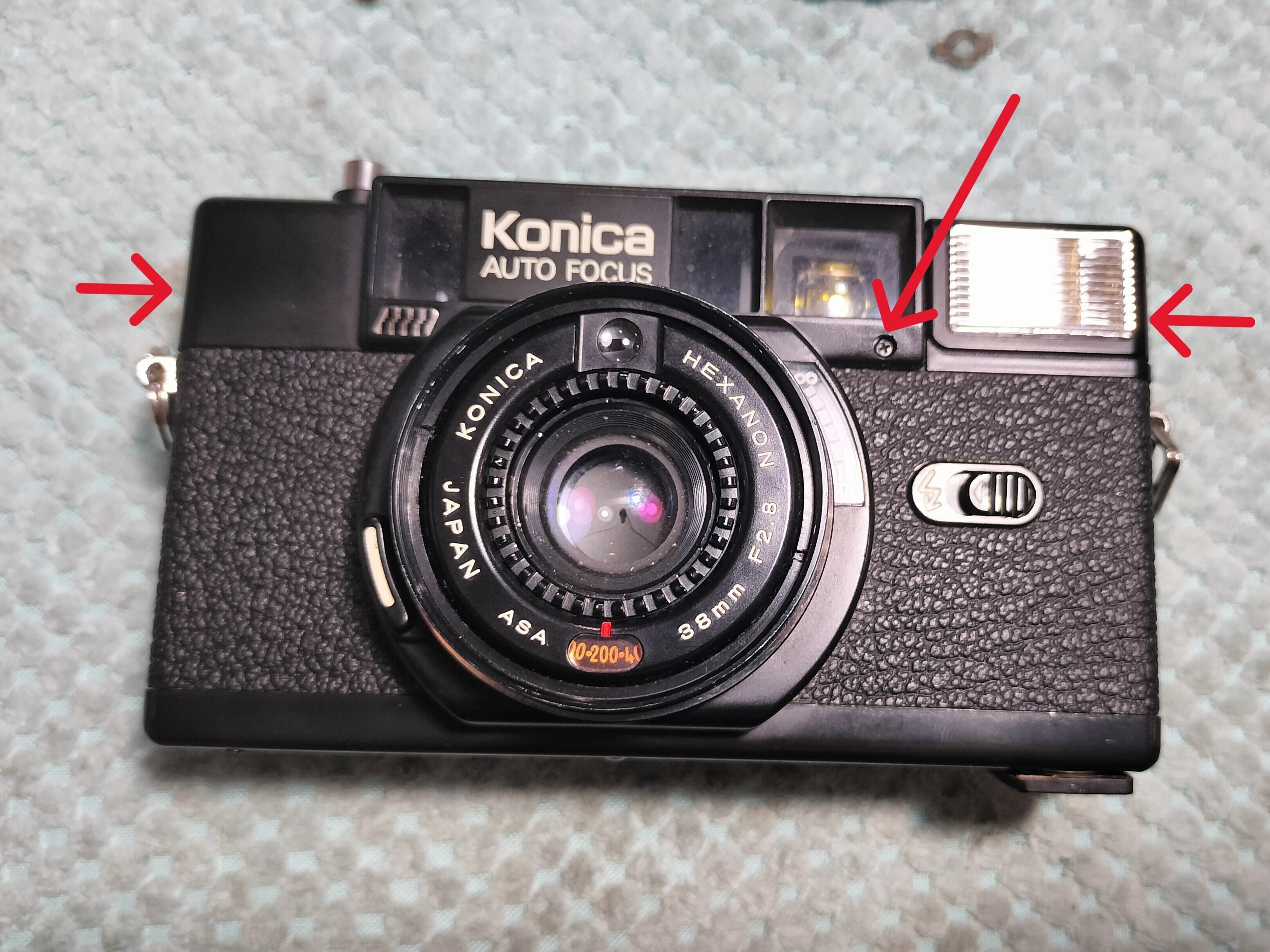試写確認・分解清掃済み!  Konica C35 AF 初期動作保証☆ 試写確認/分解清掃済み! Konica C35 AF 初期動作保証☆
