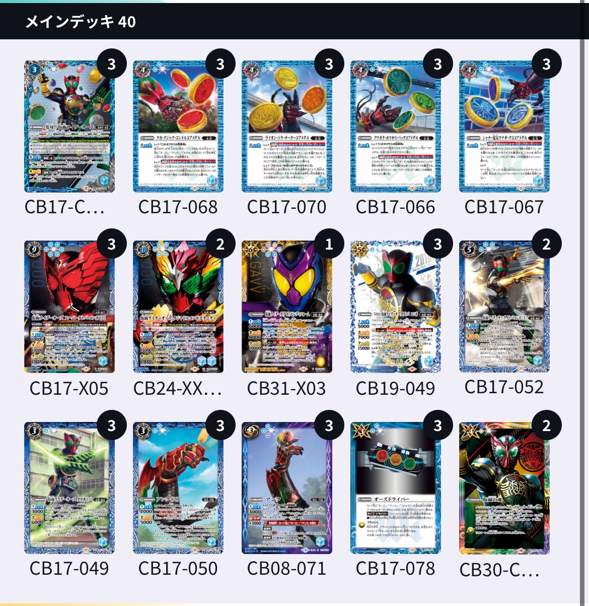 ライダーカップべ8入賞オーズ|SIGMA ライダーカップべ8入賞オーズ|SIGMA