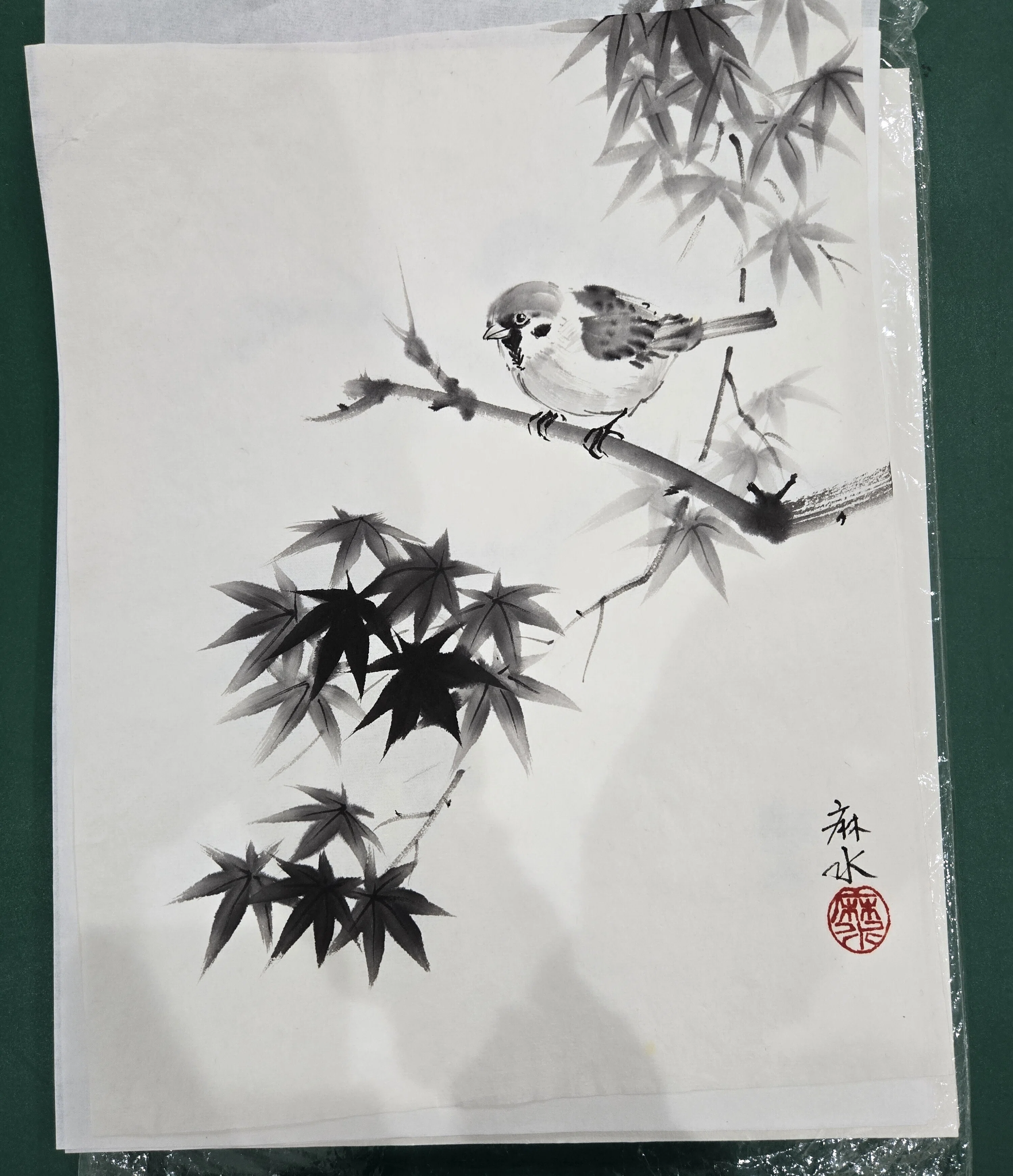 水墨画体験～濃くて深ぁい墨の世界～｜内海真琴｜アートライター