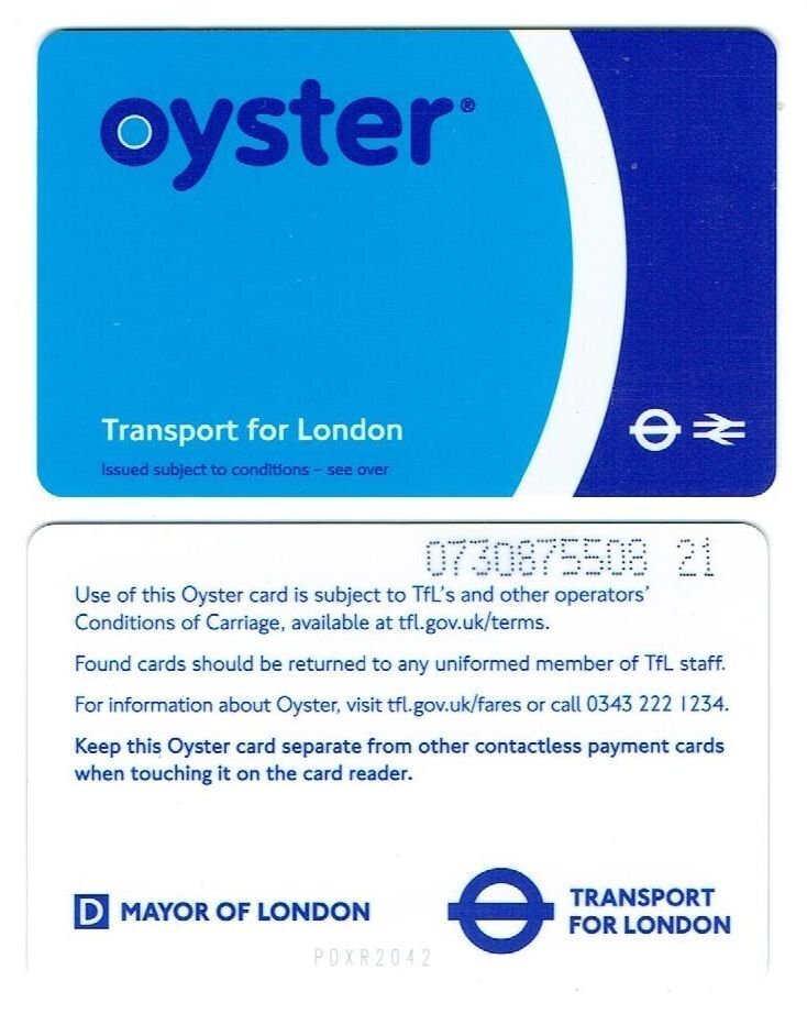 Oyster Visitor card £50 オイスターカード - コレクション