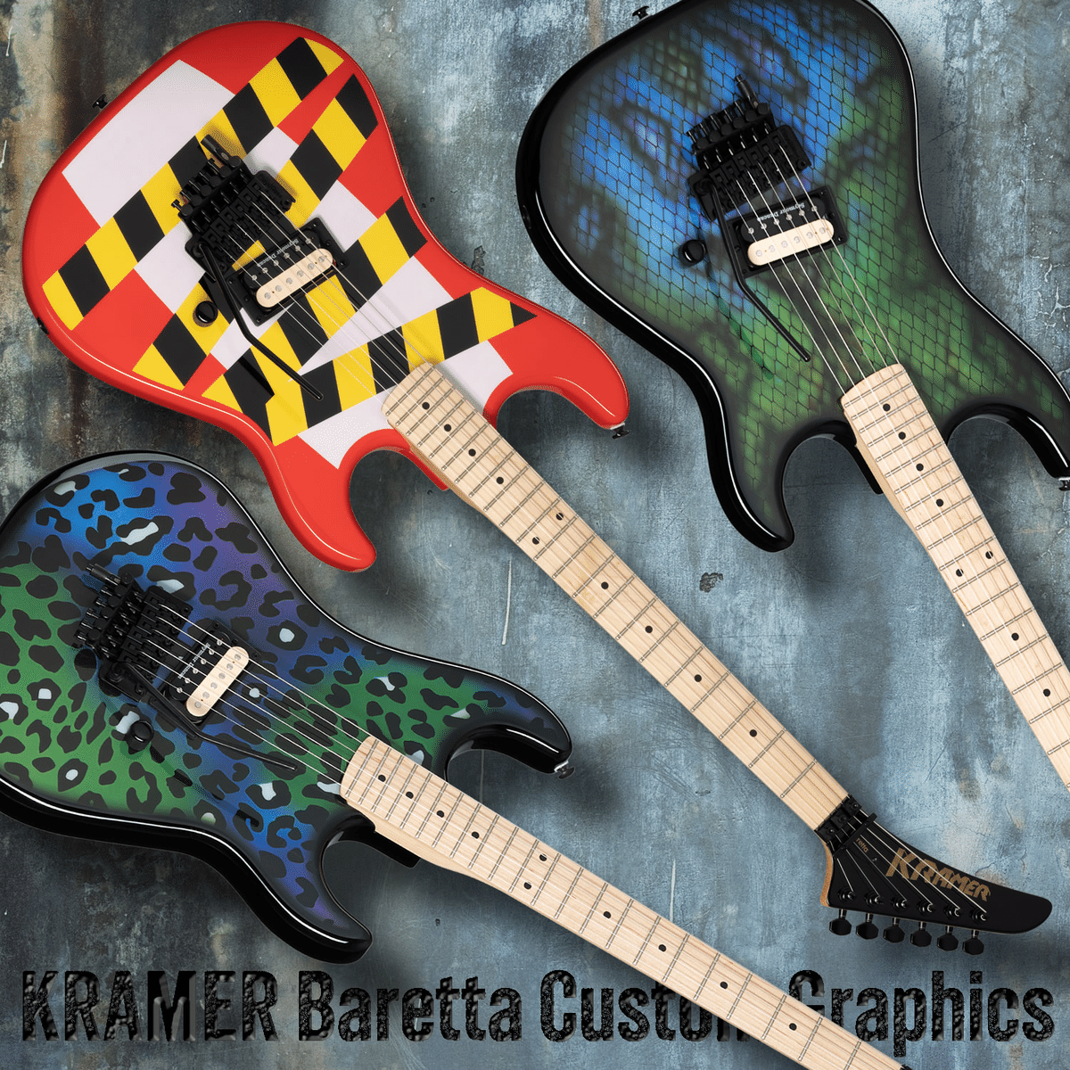 蛇柄こそ正義！圧巻のカスタム・グラフィックを纏ったクレイマーの名器