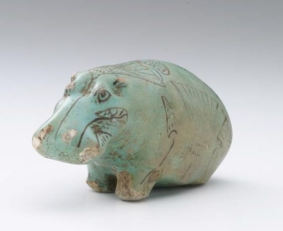 エジプトのカバ Amazon.co.jp: [VIVAS] 【古代エジプトのお土産雑貨】【Blue