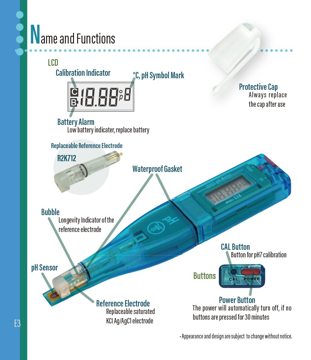 PHさん確認用 Xシリーズ用 pH/ORP電極一覧 | 製品情報 | 東亜ディーケーケー