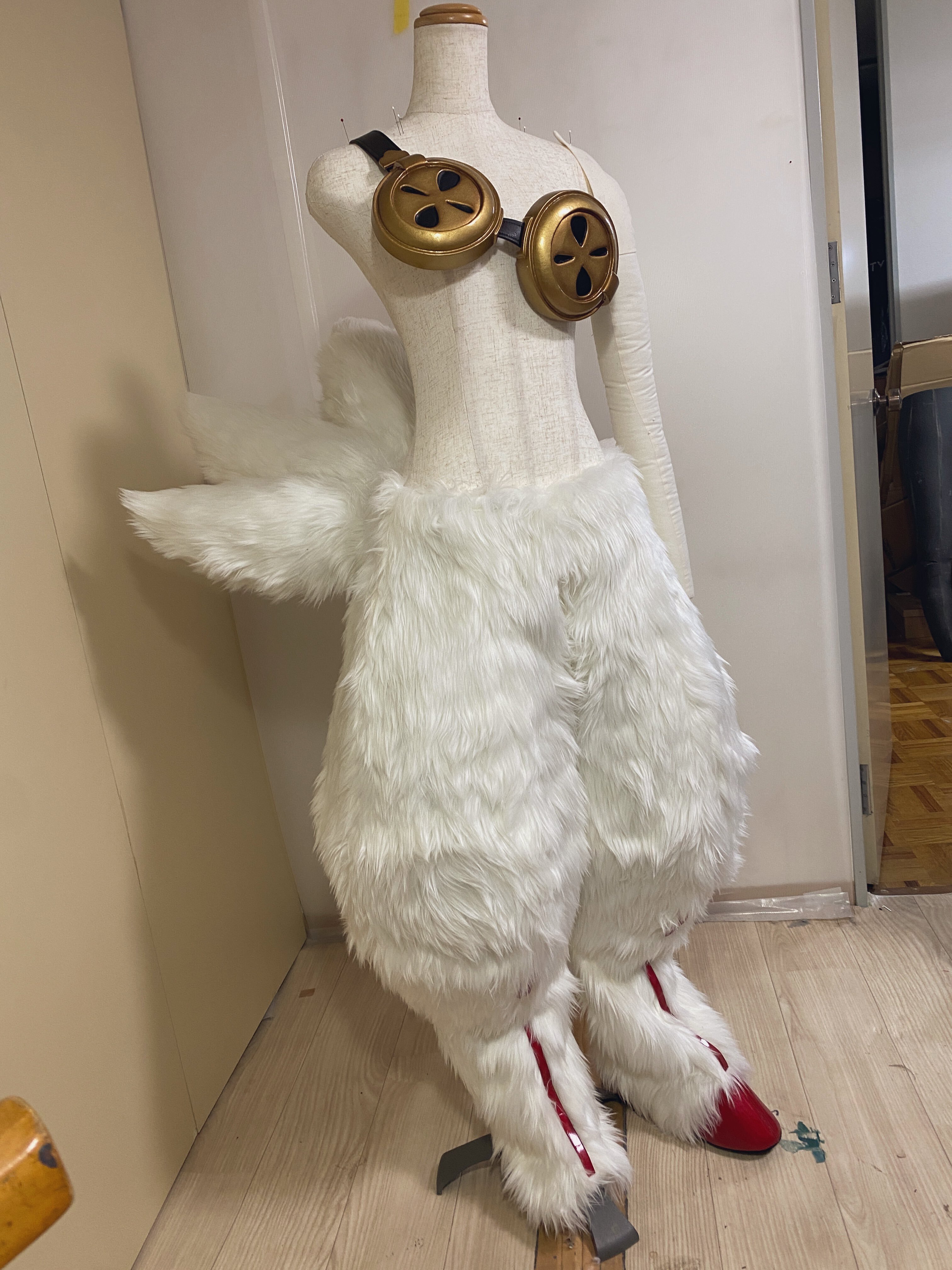 ケモ脚の中身の話｜五月うさぎ・×・特殊造形屋さん