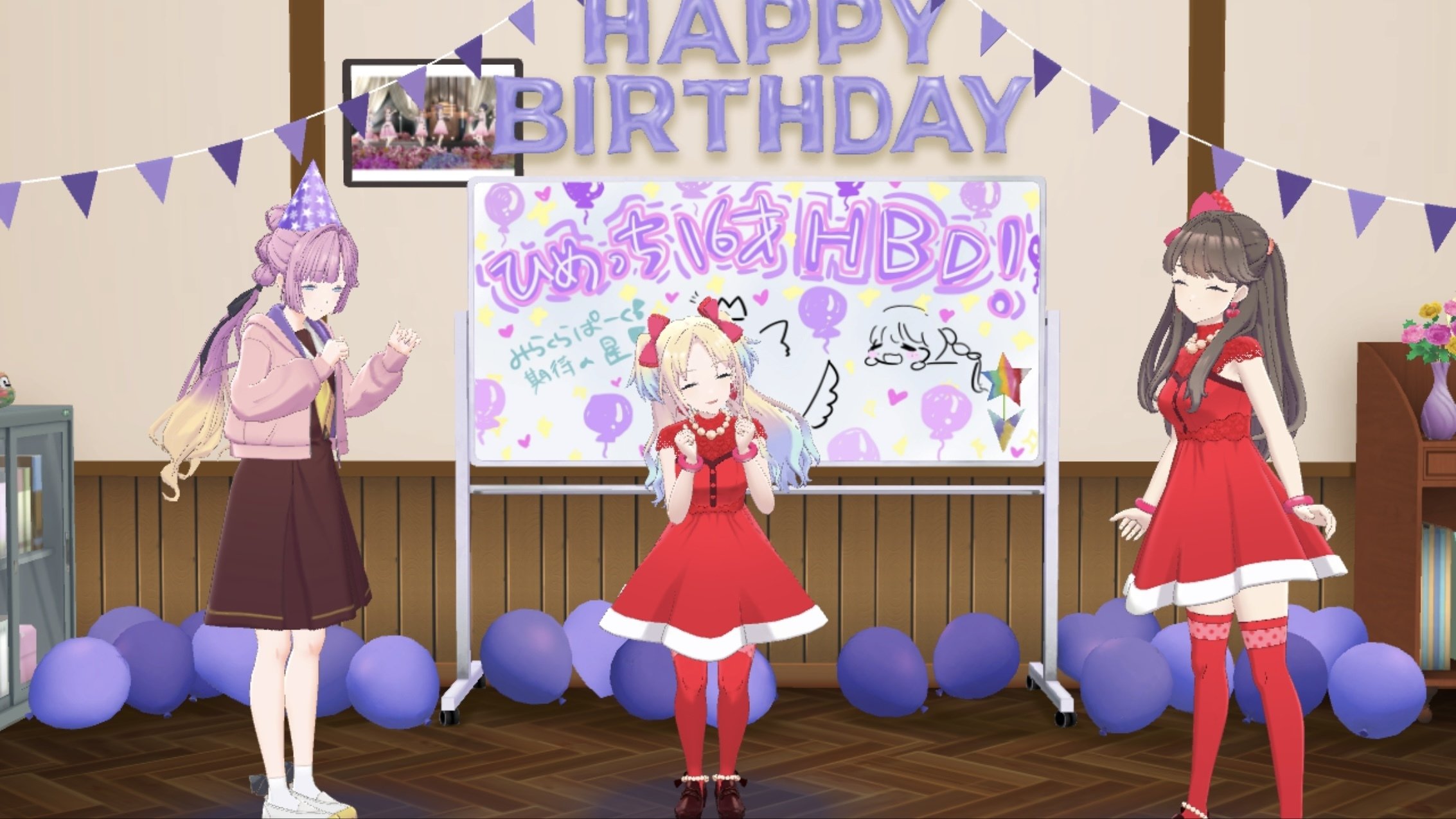 姫芽ちゃんお誕生日おめでとう🎉 #安養寺姫芽生誕祭｜しや