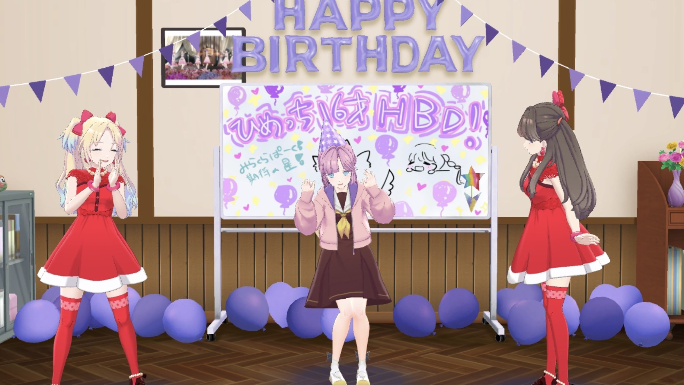 姫芽ちゃんお誕生日おめでとう🎉 #安養寺姫芽生誕祭｜しや