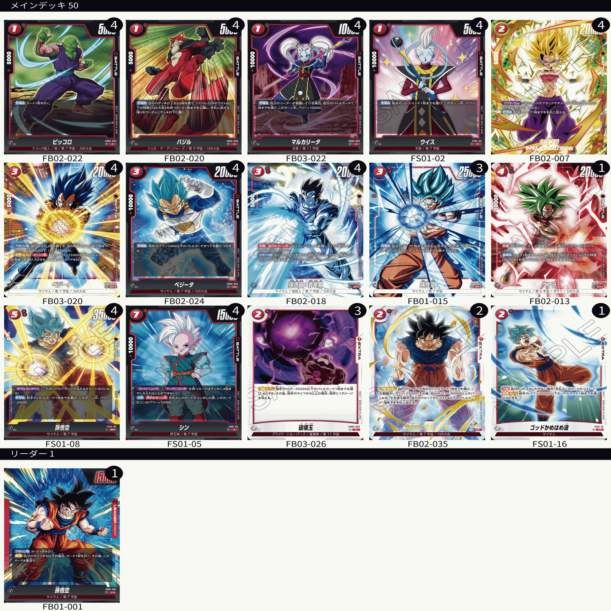 本文無料】結局最強だった男「ブルー悟空リーダー」構築&プレイング