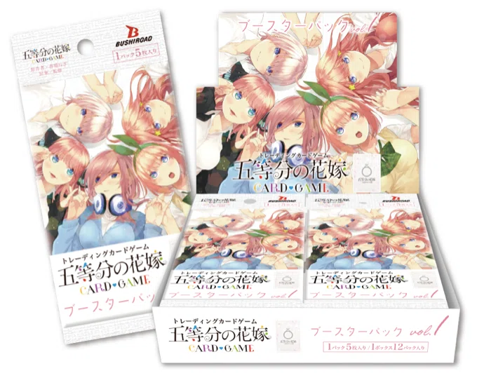 五等分の花嫁 CARD GAME 発売！！｜cardFestaオリパ