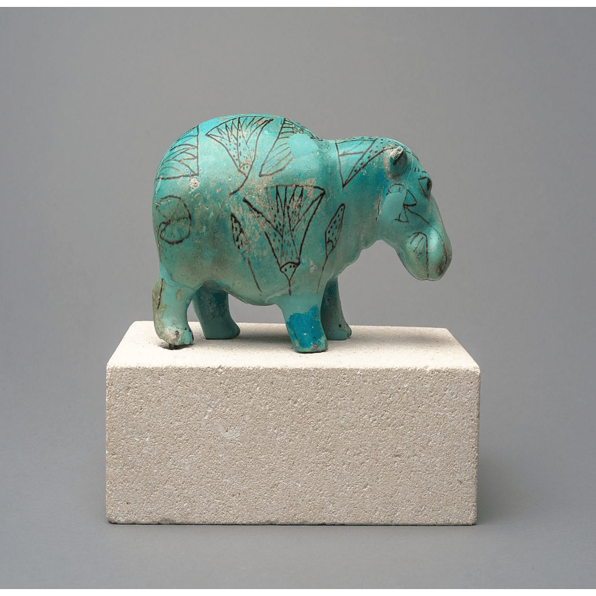 古代エジプトの青いカバは世界中にいる｜橋羽一恵