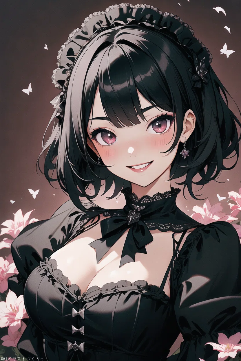 【一点物】 AIイラスト お嬢様 色紙アート AIイラスト④-3（お嬢様と執事様②）｜ゲーム＆喫茶『AXIS』と居酒屋『道』