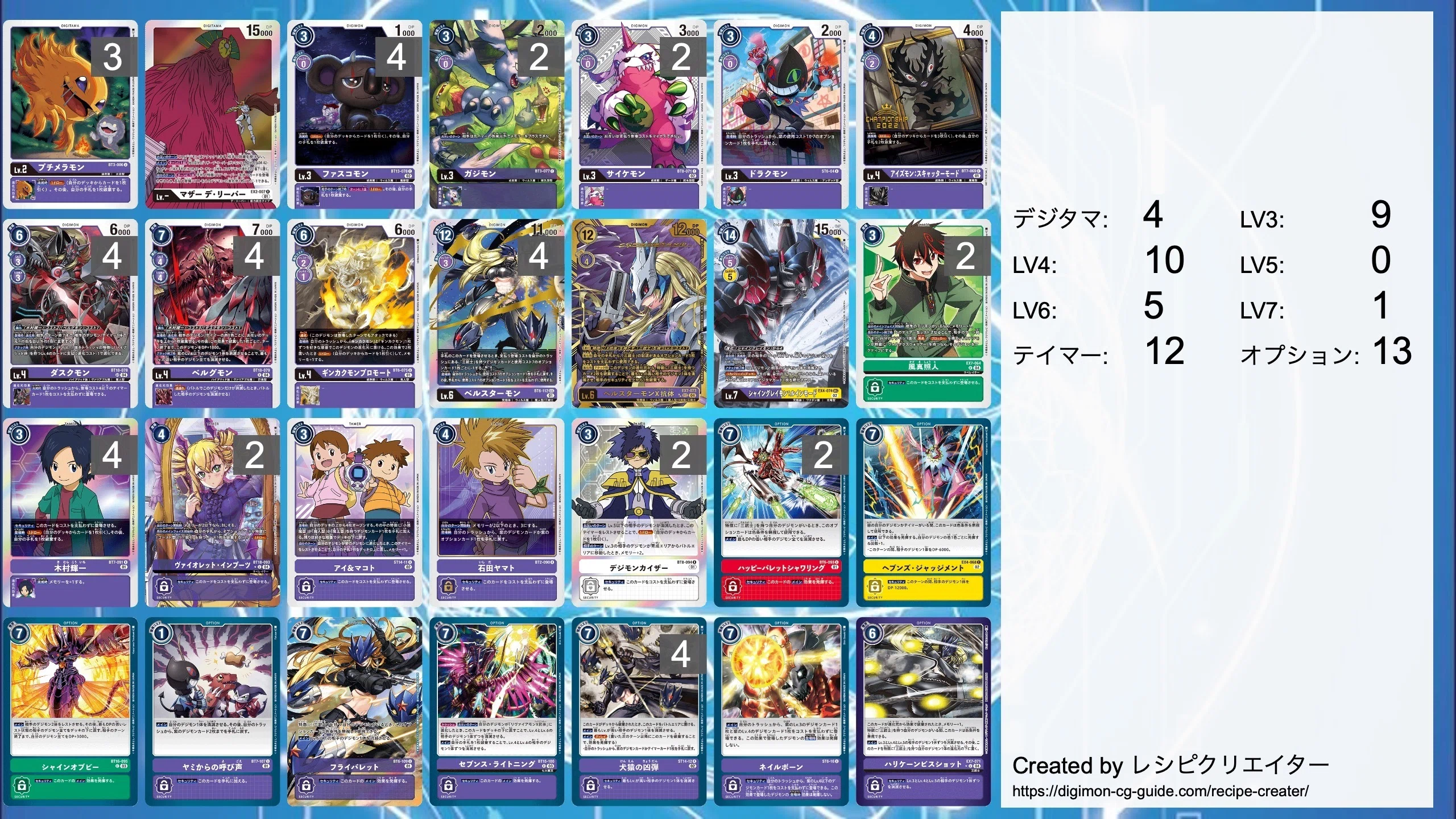 デジモンカードゲーム ベルスターデッキ 紫ハイブリッドベルスター｜PachiNa