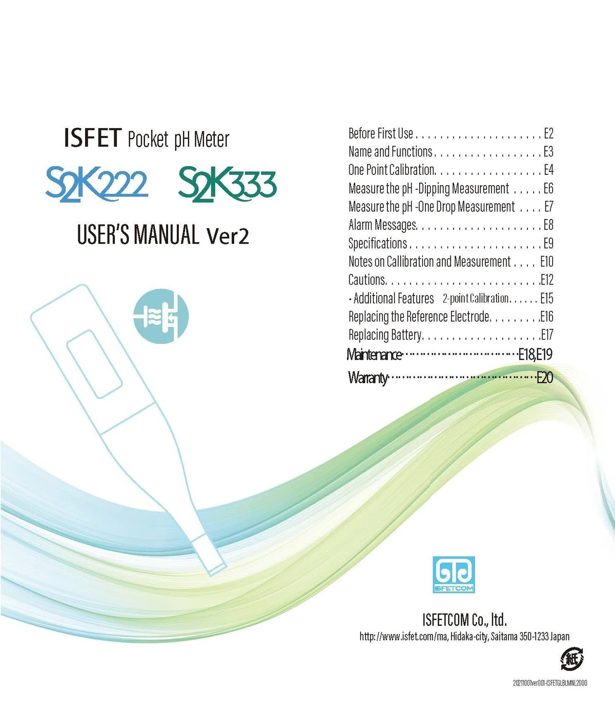 Water Polar比較電極”とISFET-pH計測関連新着情報｜ITO.ISFETCOM