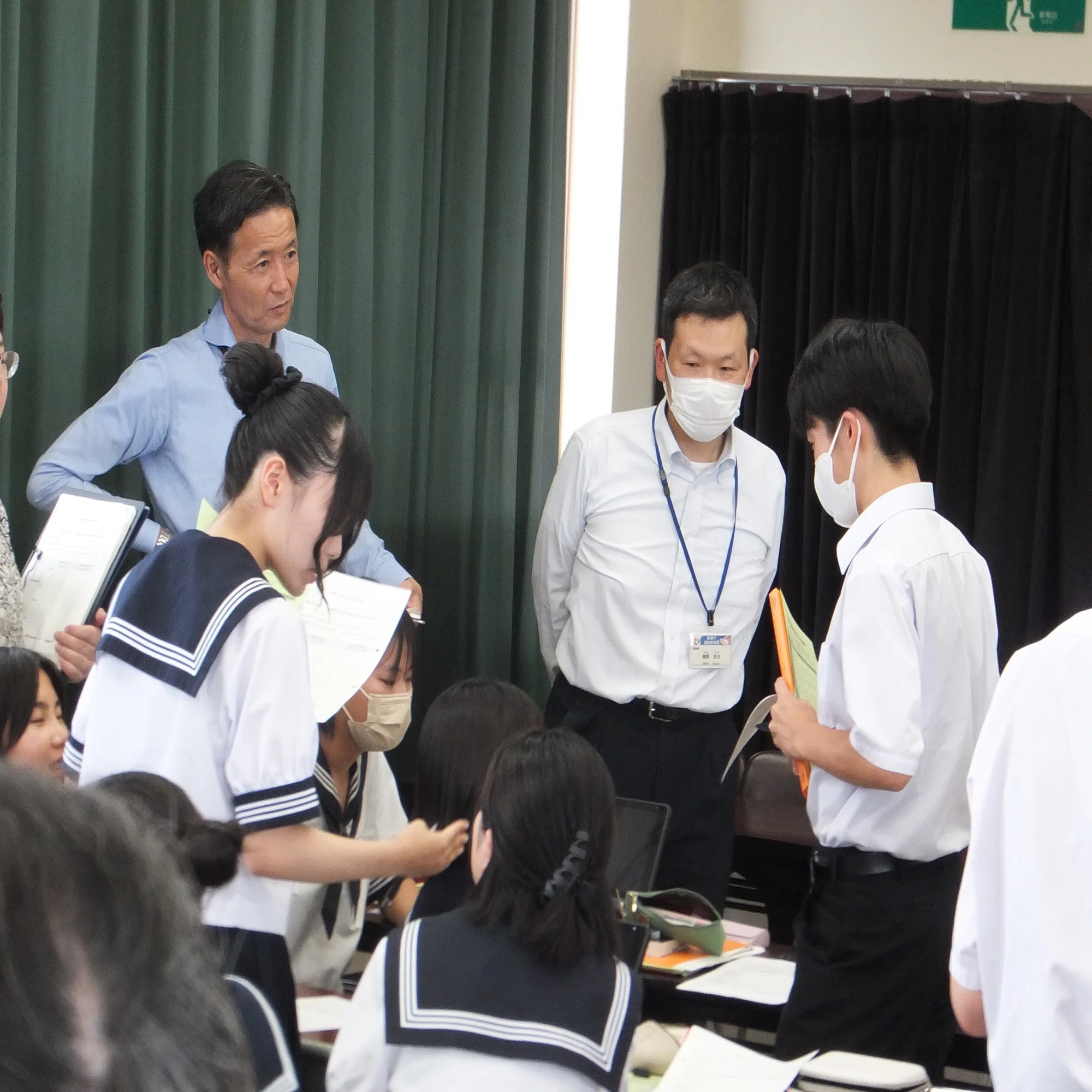 Ken Oka と Bill Brown ＃校長室からの風景｜福島県立原町高等学校