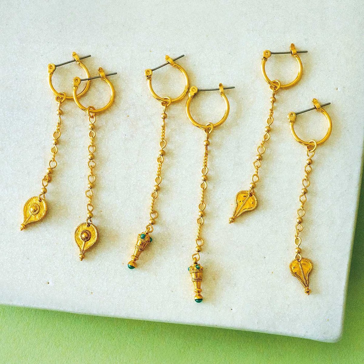 私が古墳時代の豪族に⁉国宝「金製耳飾」イメージイヤアクセサリー  