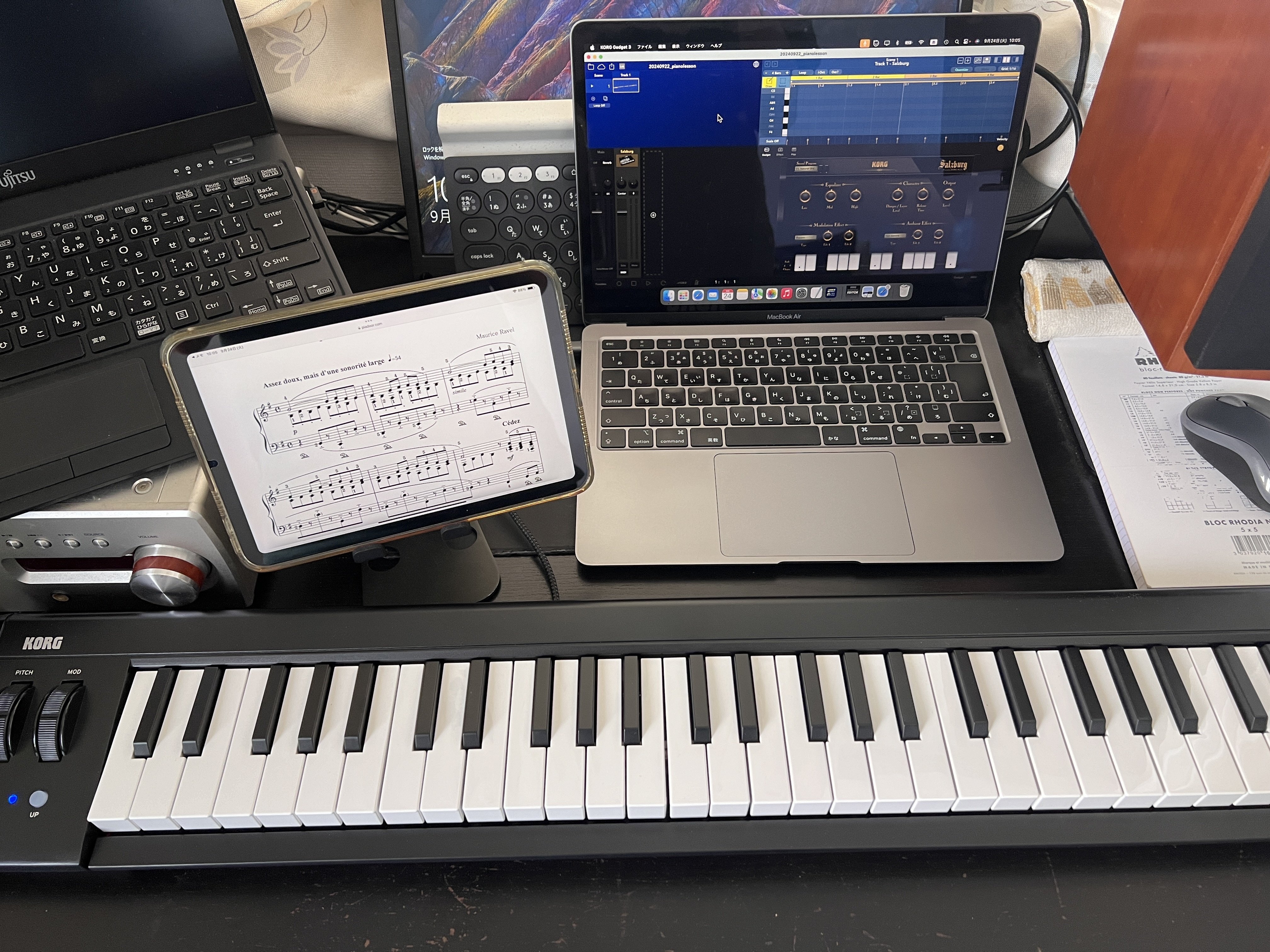 KORG microKEY2 Air 61鍵盤 セットアップから音出しまで /これ KORG microKEY2 Air 61鍵盤 セットアップから音出しまで /これ