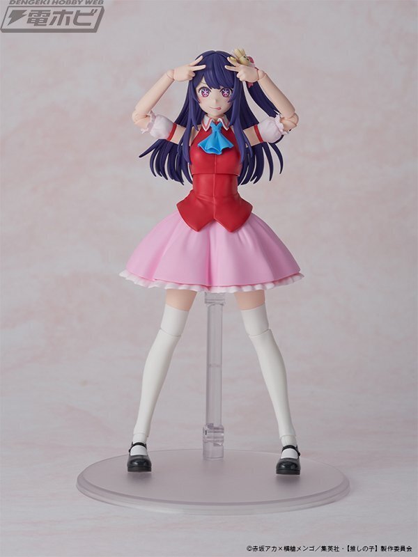 推しの子」】』アイがアイドル衣装で「KADOKAWA PLASTIC MODEL