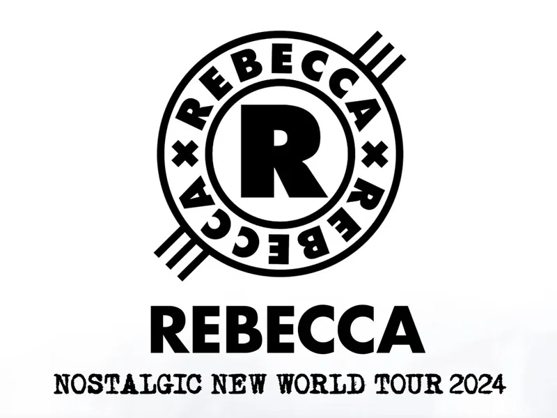 レベッカ 2017年ツアーTシャツ T ロゴTシャツ Black（XL） / REBECCA