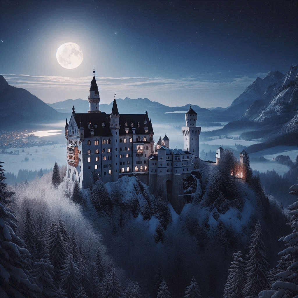 アルプスの宝石：四季で楽しむノイシュヴァンシュタイン城の絶景