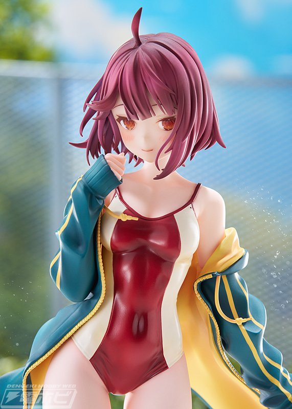 AMAKUNI ソフィーのアトリエ 1/7 ソフィー 競泳水着Ver フィギュア ソフィーのアトリエ』ソフィーが競泳水着姿でフィギュア化！ほんのり頬