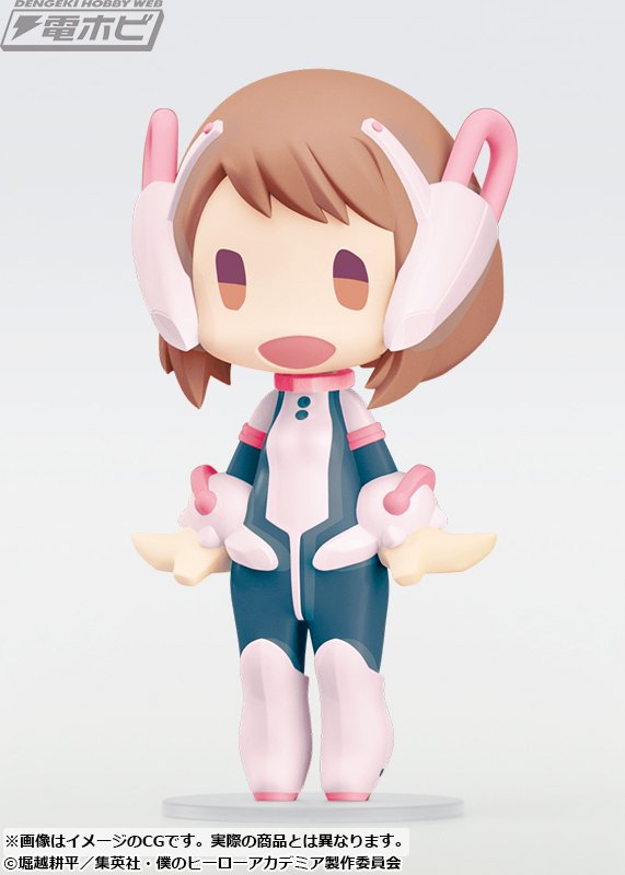 僕のヒーローアカデミア』より、緑谷出久、爆豪勝己、麗日お茶子