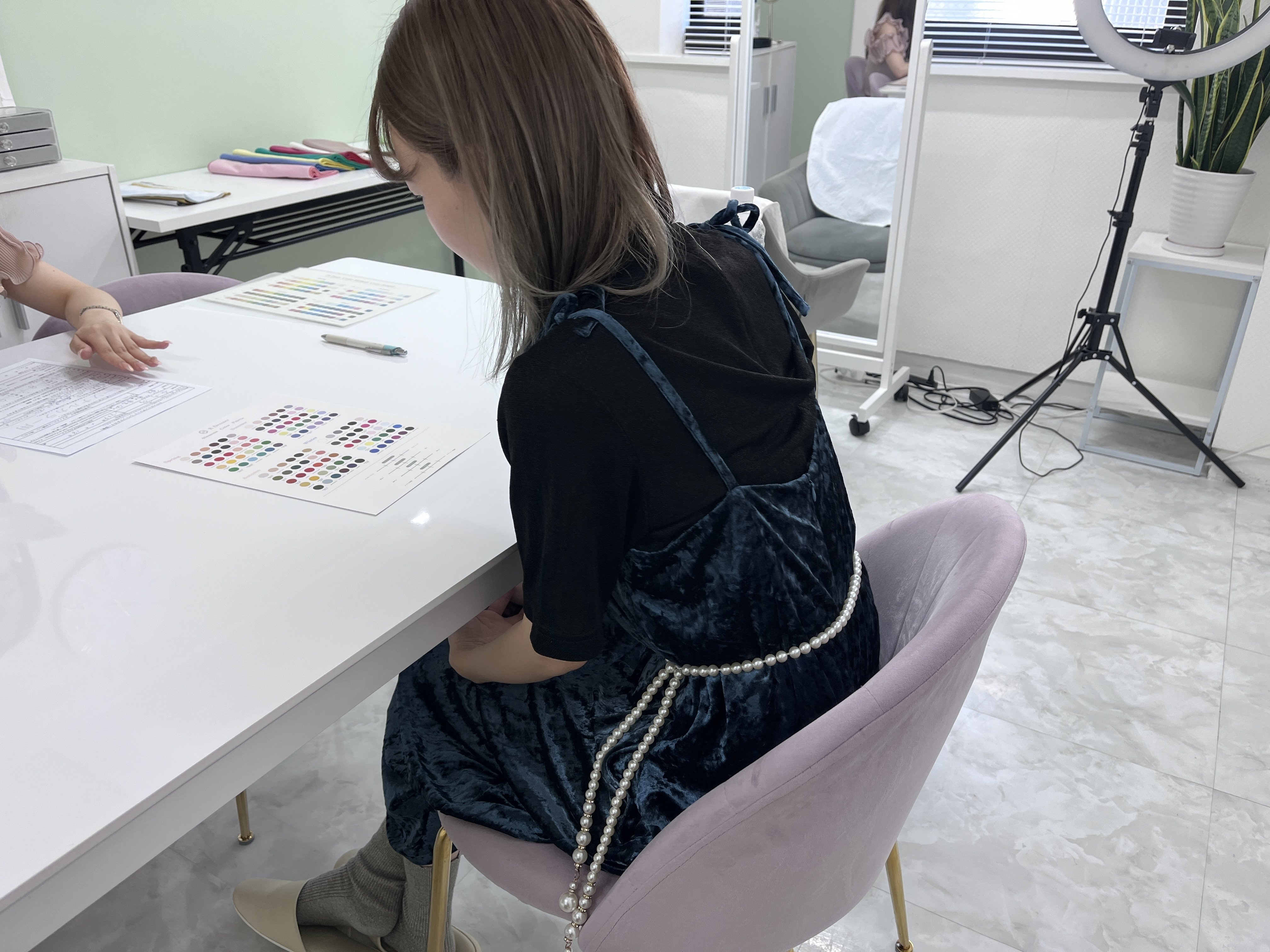 パーソナルカラー診断結果に密着🐭🌈｜MuchU LIVE(ムチュー