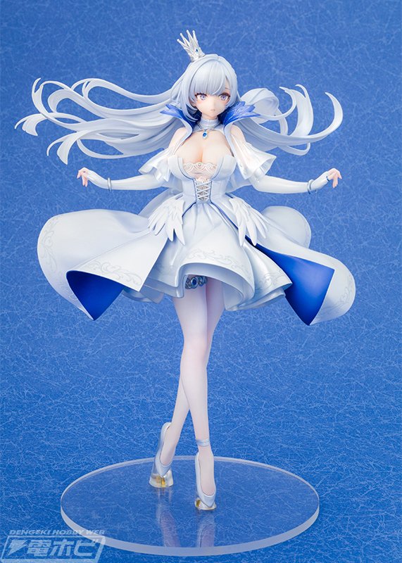 アズールレーン』アーガスが透明感溢れるドレス姿でフィギュア化