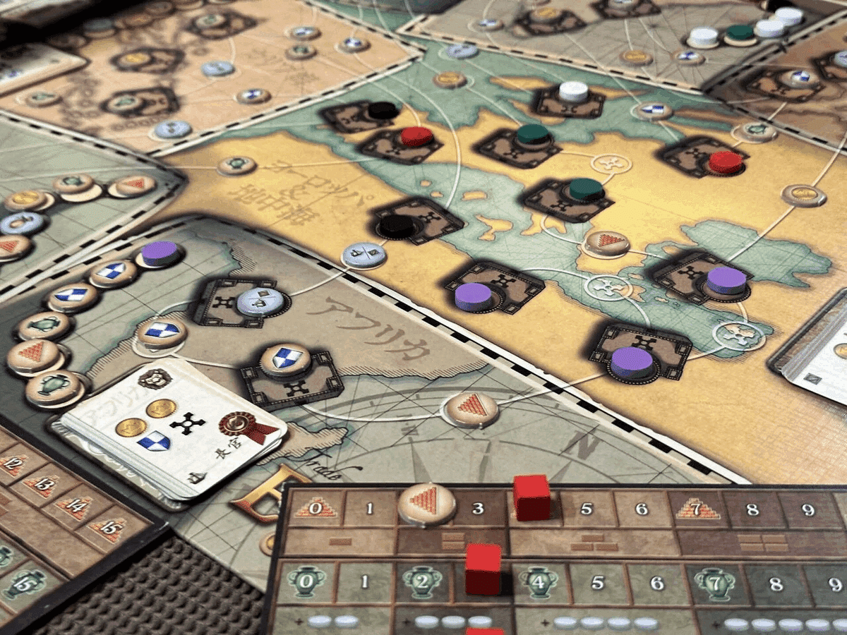 エンデバー　日本語版　ボードゲーム ボードゲーム エンデバー ENDEAVOR Z-MANgames 日本語訳付【20