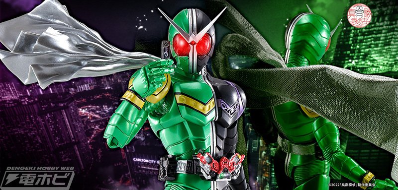 S.H.Figuarts（真骨彫製法） 仮面ライダーW サイクロン