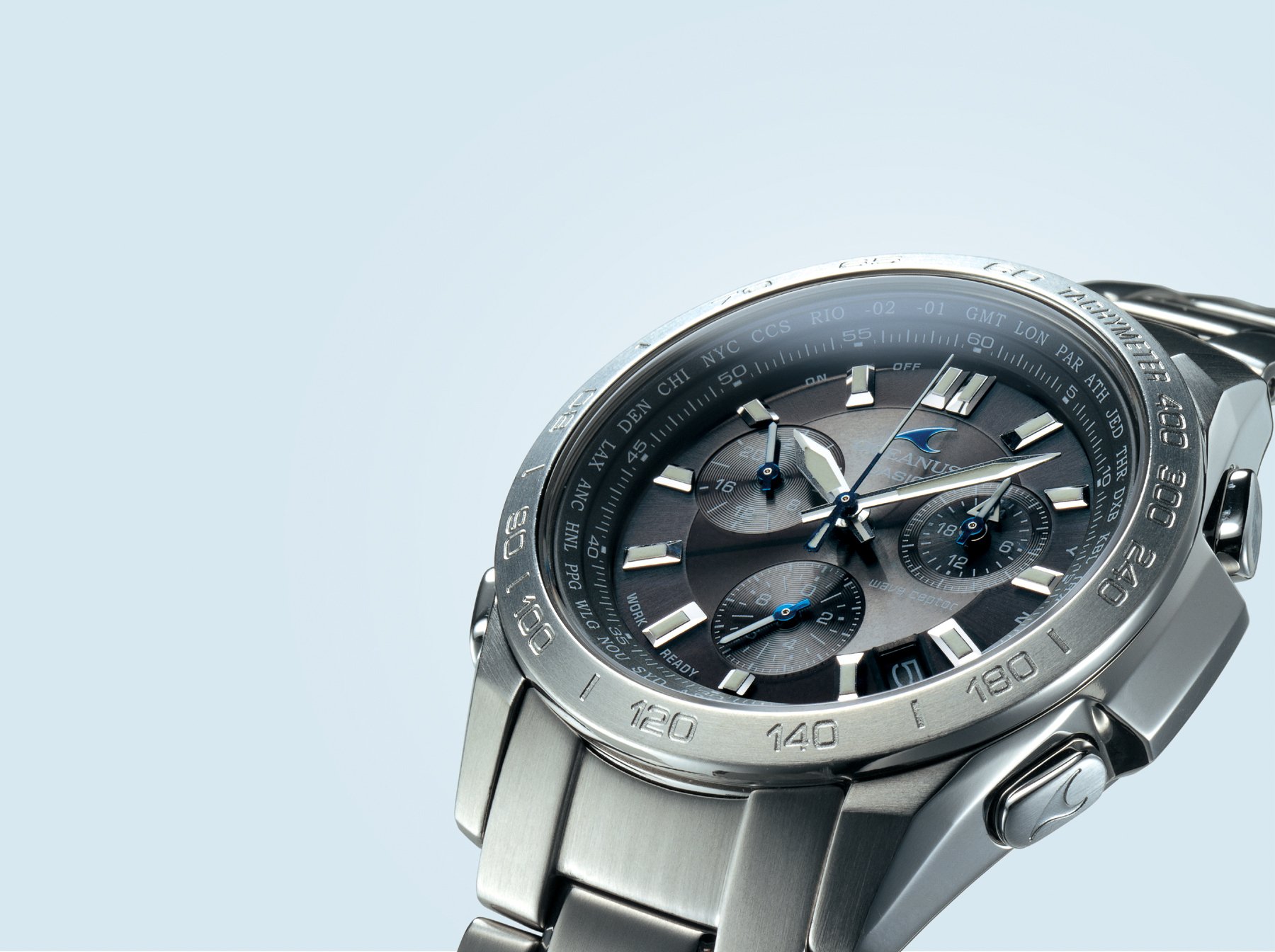 【美品】CASIO クロノグラフ　アナデジ式　クラシック調　クオーツ　稼働品 CASIO(カシオ)の通販 - TiCTAC - ヌーヴ・エイオンラインストア