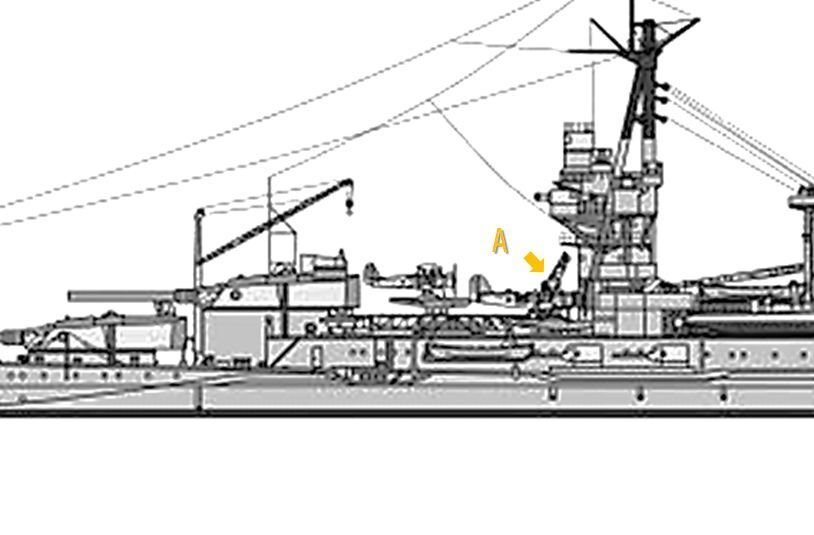 IJN Nagato Class 1941 日本海軍戦艦長門型(Fujimi 1/700) 追補 IJN Nagato Class 1941 日本海軍戦艦長門型(Fujimi 1/700) 追補