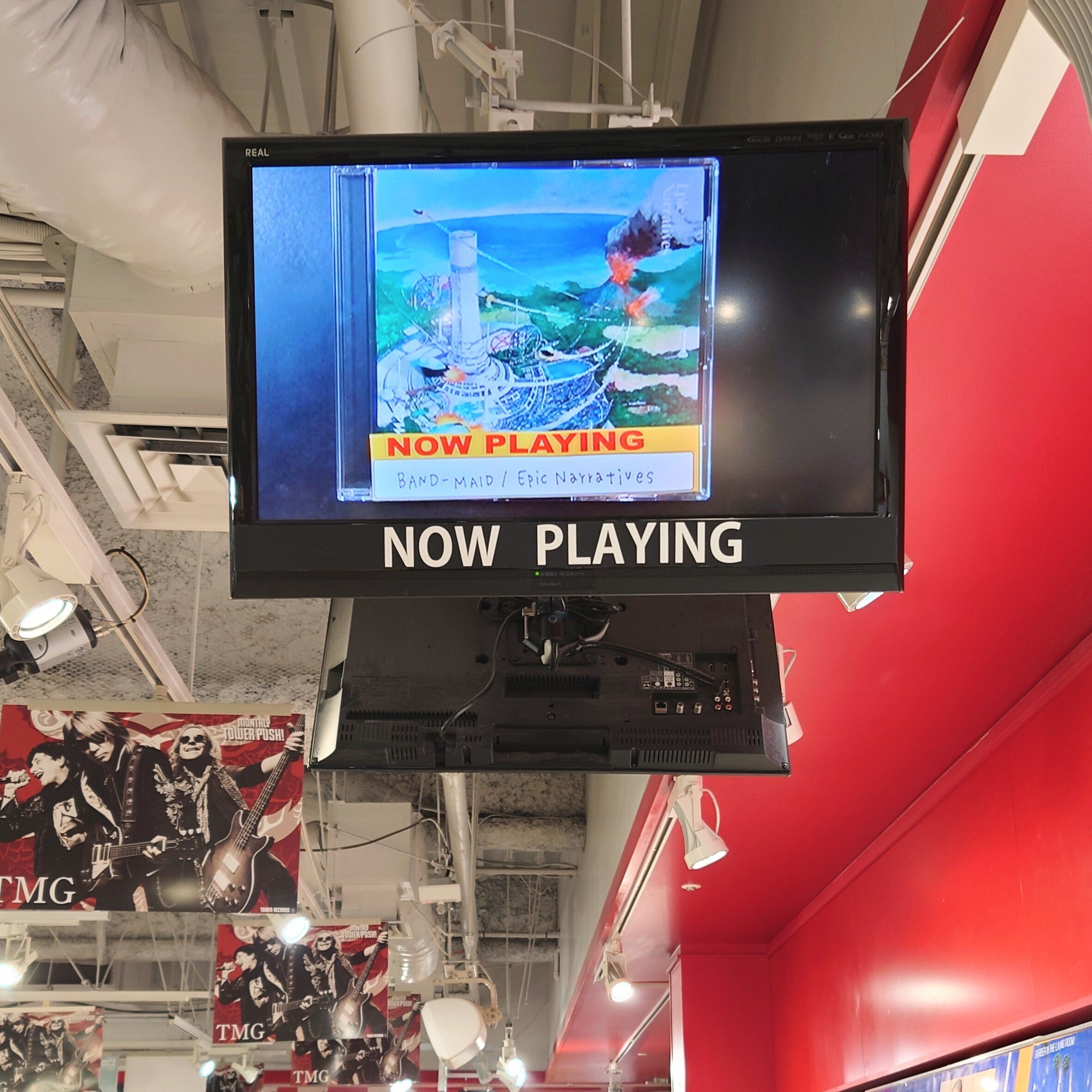 行くなら今。タワーレコード渋谷は絶賛BAND-MAID祭り開催中です